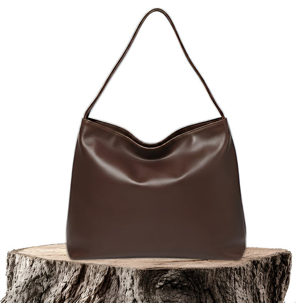 Patricia | Glanzende Leren Handtas