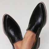 Zofia | Mocassin Patchwork Noir