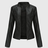 Giorgina - Veste élégante en cuir pour femmes