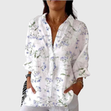 Lichte en kleurrijke drukblouse