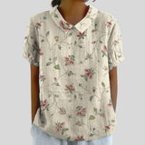 Bloemen T-shirt Elegante Comfort