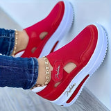 Ademende Slip-On Sneakers met Stabiliteit