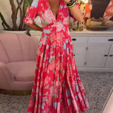 Floriana - Robe fleurie éclatante