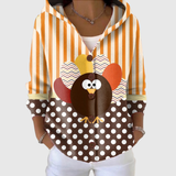 Gebreide Hoodie-Cardigan
