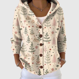 Pull à capuche en maille