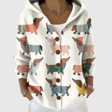 Gilet à capuche