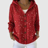 Cardigan Comfort met Capuchon van Brei