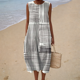 Robe d'été sans manches confortable