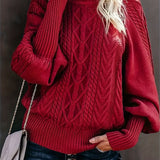 Lory | Lange, Casual Trui met Lange Mouwen