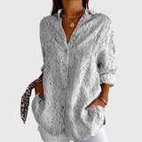 Lichte en kleurrijke drukblouse
