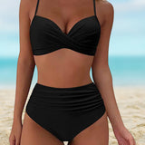 Douglas | Bikini élégant à taille haute