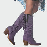Bottines confortables en cuir