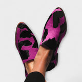 Paloma | Mocassins à motif vache