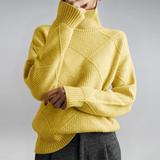 Lauren | Luxe Trui met Staande Kraag