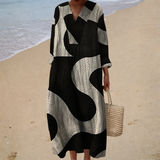 Robe d'été imprimée pour femme