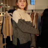 Norah | Pull en coton à col montant