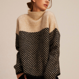 Norah | Pull en coton à col montant
