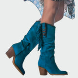 Bottines confortables en cuir