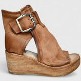 Karline - Klassieke Wedge-Sandalen