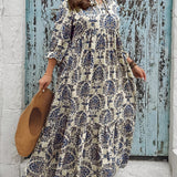 Molly - Robe Bohème-Mosaïque