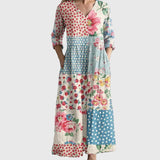 Colonne | Robe longue Élégante Grâce