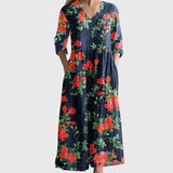 Colonne | Robe longue Élégante Grâce