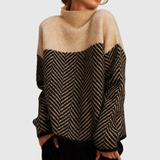 Norah | Pull en coton à col montant
