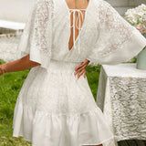 Carole - Boho- kanten jurk