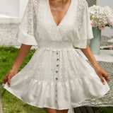 Carole - Boho- kanten jurk