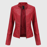Giorgina - Veste élégante en cuir pour femmes