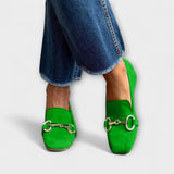 Taliah | Elegante Mocassins met Gesp