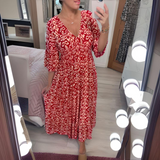 Lillia - Robe bohème imprimée