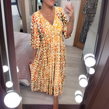 Lillia - Robe bohème imprimée