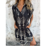 Mica - Robe bohème vintage